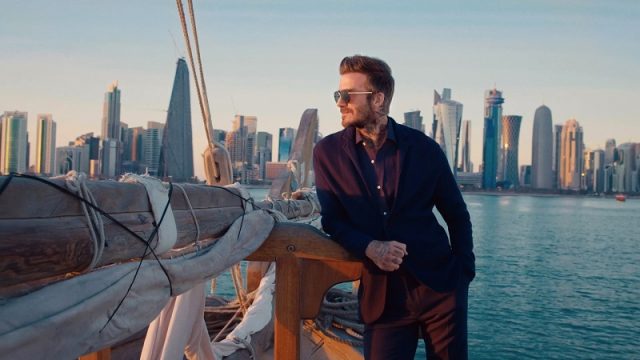 QatarTourism David Beckham Stopovercampaign