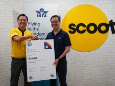 Leslie Thng, CEO, Scoot & Mr Philip Goh, IATA Regional Vice President, Asia Pacific
