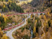 Rhaetian Railway sets new record for longest passenger train