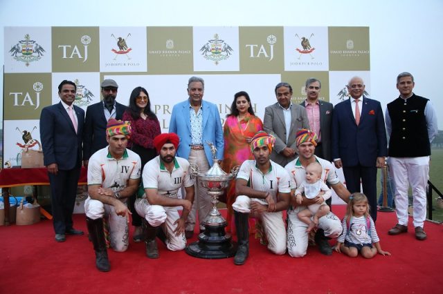 Sir Pratap Singh Polo Cup 2022 winning Team Sahara Warriors