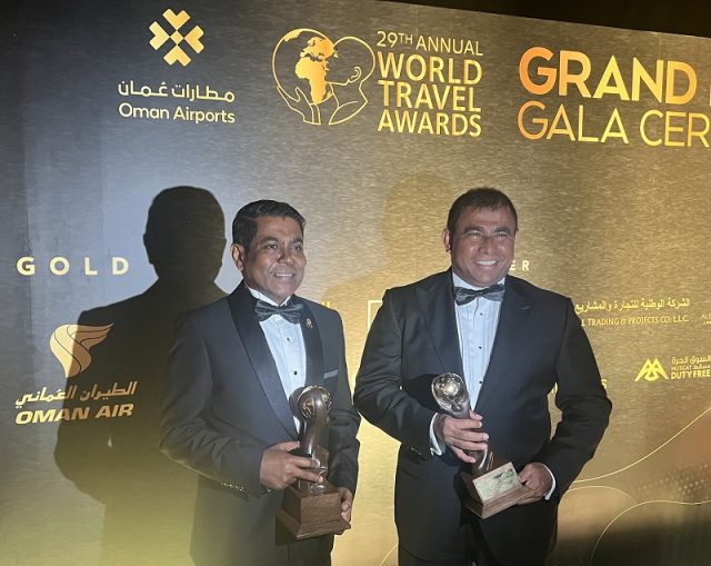 Maldives named World’s Leading Destination for the 3rd year in a row at WTA