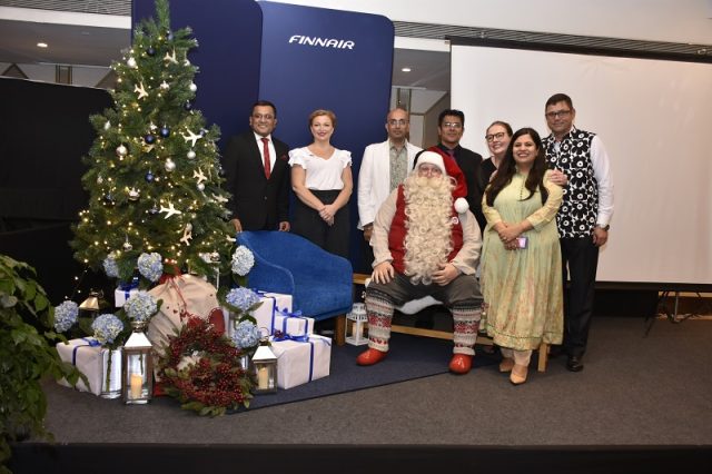 Visit Finland and Finnair bring Santa Claus to Mumbai