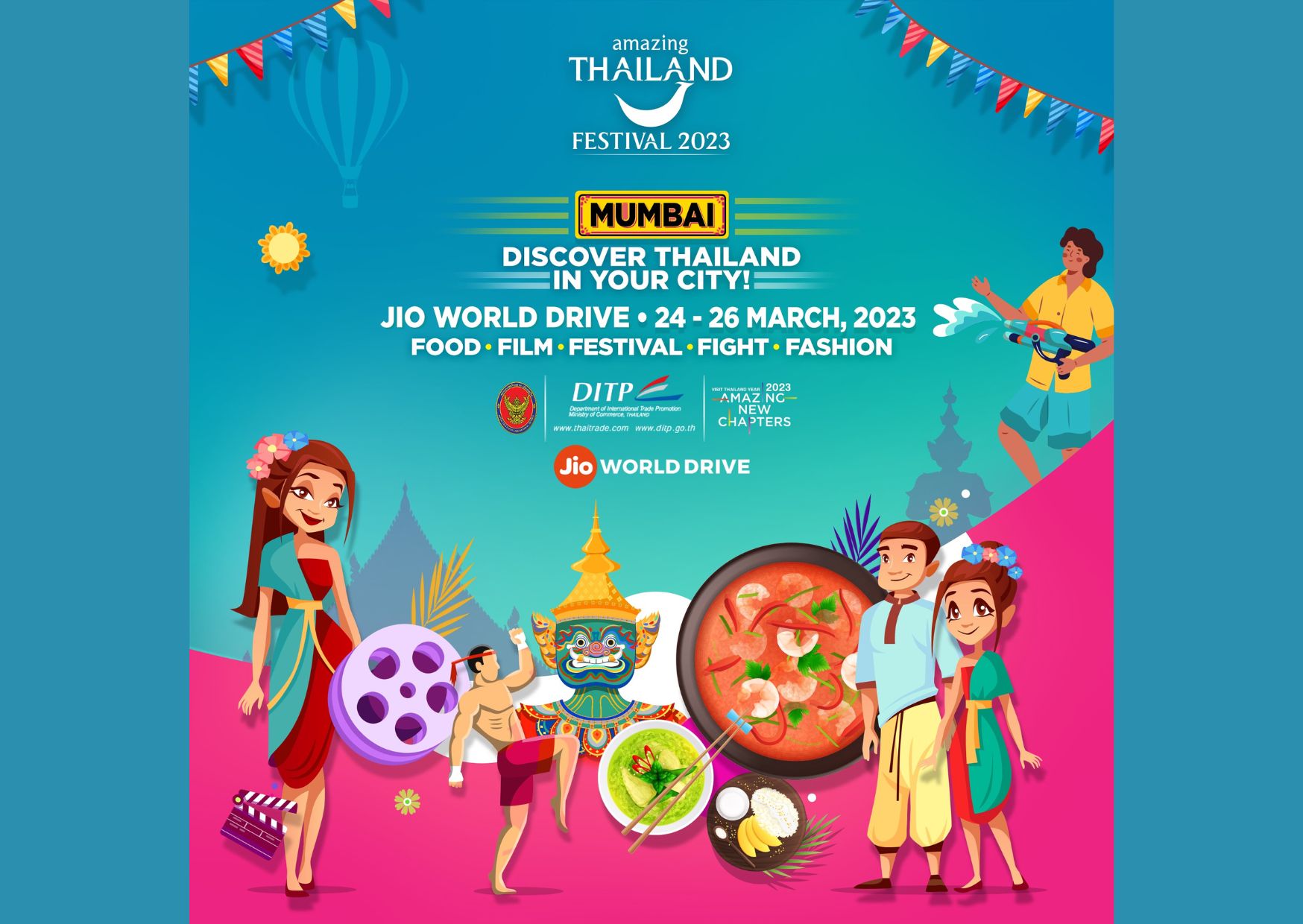 Tourism Authority of Thailand gears up for the 'Amazing Thailand Festival  2023' in Mumbai - Travel Trade Journal