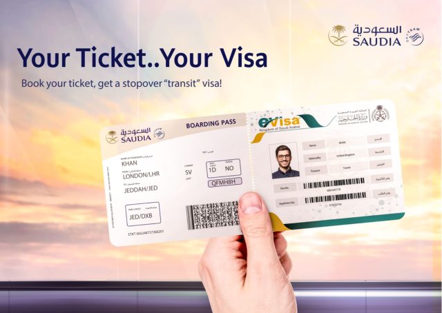 SAUDIA Your Ticket Your Visa
