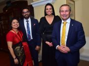 (L-R): Rashmi Pradhan, Manager - India; Arjun Mukundd, Director - India and Carolyn Turnbull, Managing Director from Tourism Western Australia with Hon Roger Cook MLA, Deputy Premier and Minister for Tourism, Western Australia