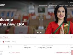 Air India new website