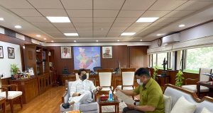 Meghalaya CM meets Scindia