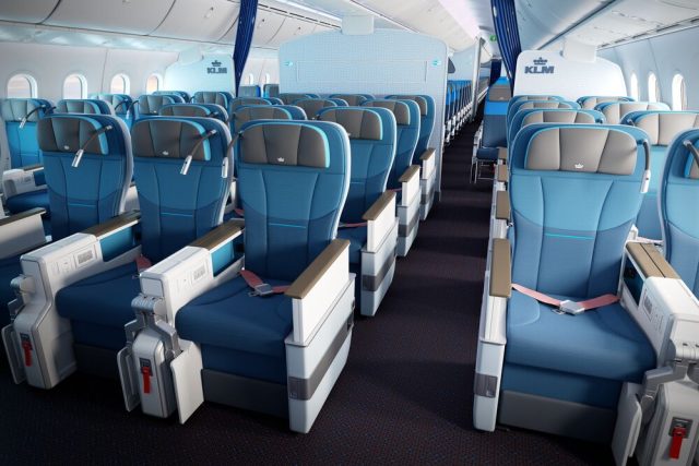 KLM Royal Dutch Airlines Premium Comfort Class