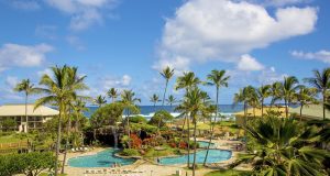 Outrigger Kauai Beach Resort Pool View