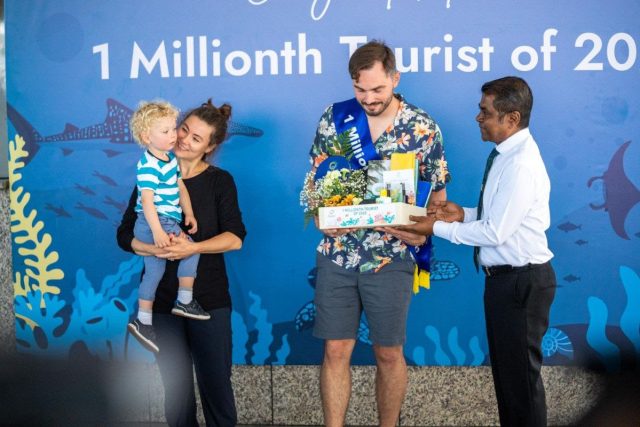 Maldives welcomes one millionth tourist of 2023, Anton Pavlov