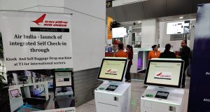 Air India Self Baggage Drop and Kiosk Check In