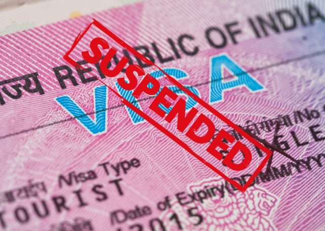 India suspends visa services for Canadians