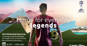 RAS AL KHAIMAH LAUNCHES 2023 WMF MINIFOOTBALL WORLD CUP “HOME FOR EVERYDAY LEGENDS” CAMPAIGN
