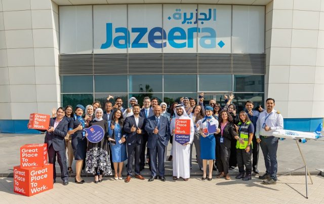 Jazeera Airways listed in 2023 Best Workplaces in Asia