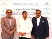Salil Panigrahi, MD; Dipti Ranjan Patnaik, Chairman - Atmosphere Hospitality Private Limited; Souvagya Mohapatra, MD India, Sri Lanka, Nepal and Bhutan