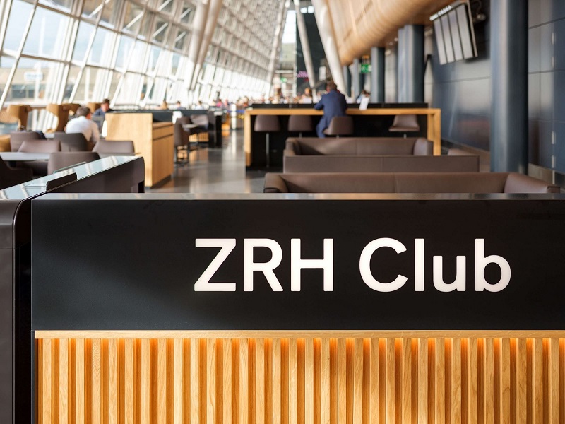Der Flughafen Zürich in der Schweiz startet den ZRH Club für Passagiere der Economy Class