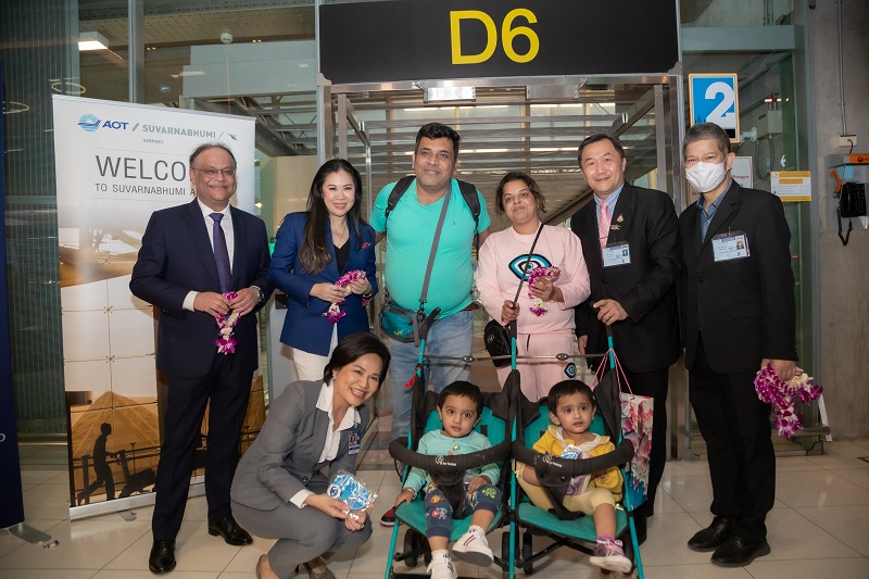 Thailand marks visa exemption for Indian tourists with special airport welcome