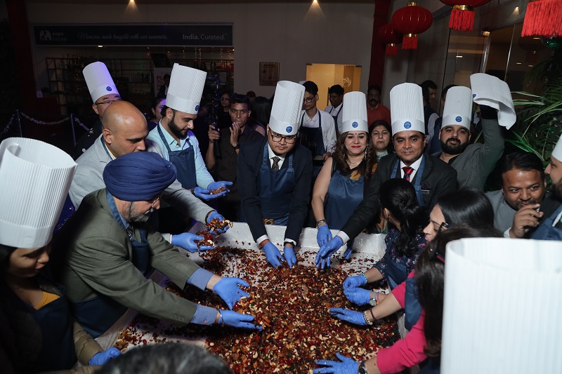 Expo Inn Suites and Convention Cake Mixing Ceremony