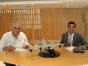 Rahul Bhatia, Group Managing Director of InterGlobe and Nikhil Goel, Chief Commercial Officer of Archer Aviation