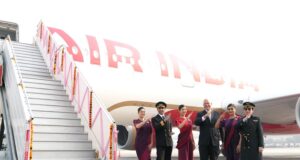 Air India receives India’s first Airbus A350 aircraft sporting new brand livery