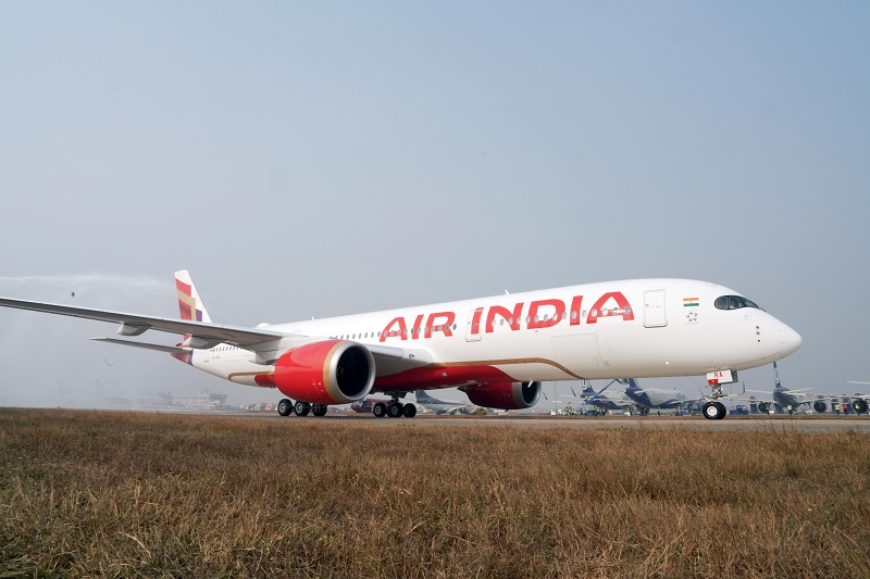 Air India Airbus A350 aircraft