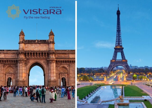 Vistara Mumbai Paris Flights