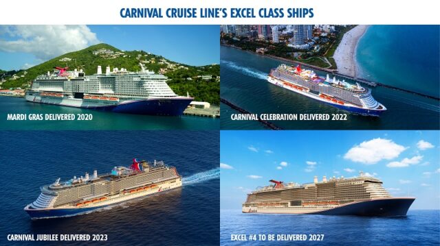 Carnival Cruise Line Excel Class cruise ship