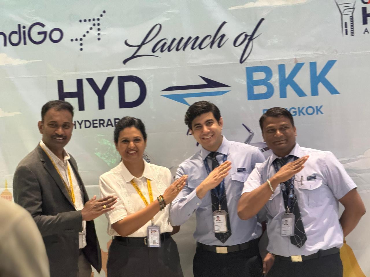 IndiGo commences direct daily flights between Hyderabad and Bangkok (2)
