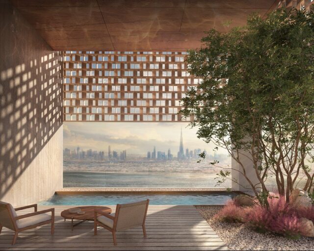 Aman Dubai Residences, UAE - Tower Garden