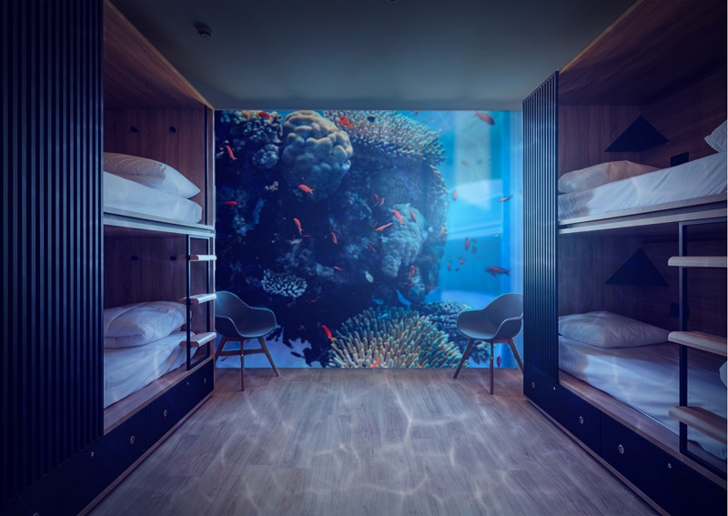 Underwater Château Bedroom