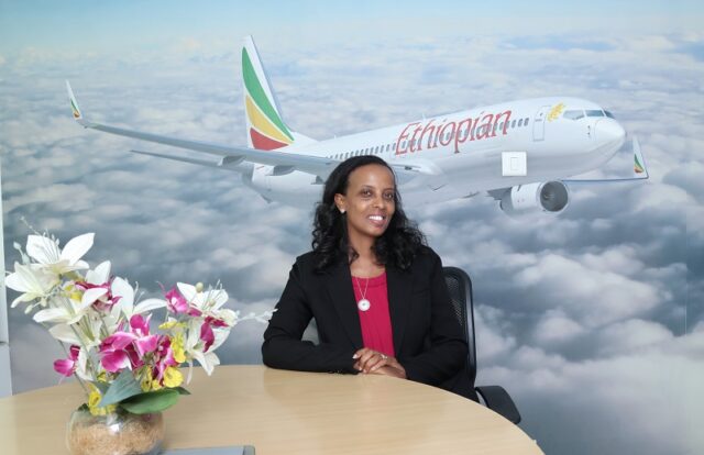 Bezawit Tassew as Regional Director, Indian Subcontinent, Ethiopian Airlines New