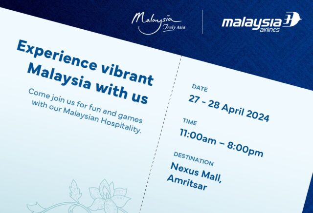 马来西亚航空和马来西亚旅游局合作在阿姆利则 Nexus 购物中心举办激动人心的活动