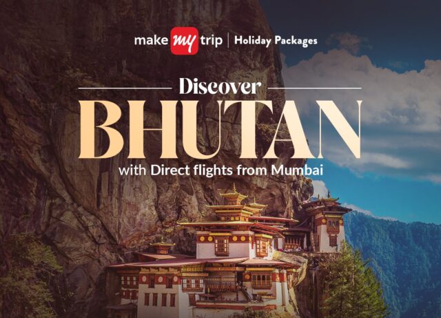 MakeMyTrip introduces exclusive charter services to bring Mumbai closer to Bhutan