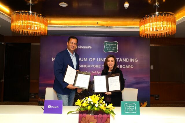 PhonePe and Singapore Tourism Board MOU #1