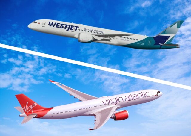 WestJet-Virgin Atlantic Codeshare