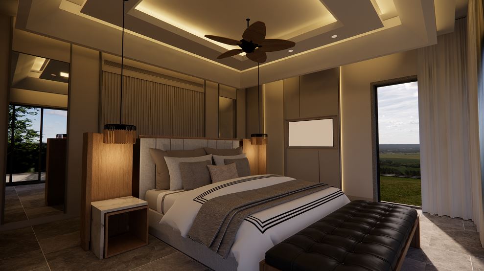 Executive Villa -Bedroom- OZEN Villas Jaipur