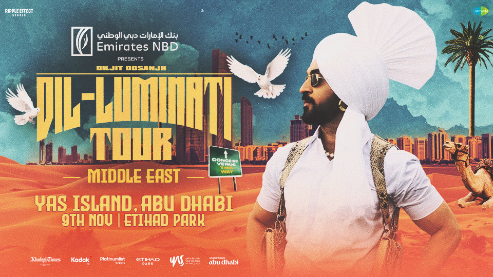 Yas Island Abu Dhabi to host Diljit Dosanjh's electrifying 'Dil