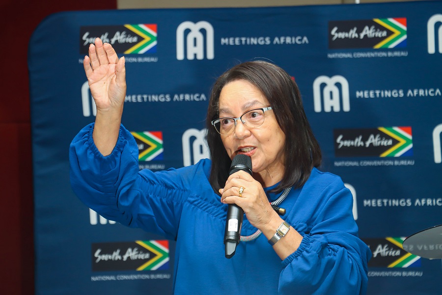 South African Minister of Tourism, Patricia de Lille
