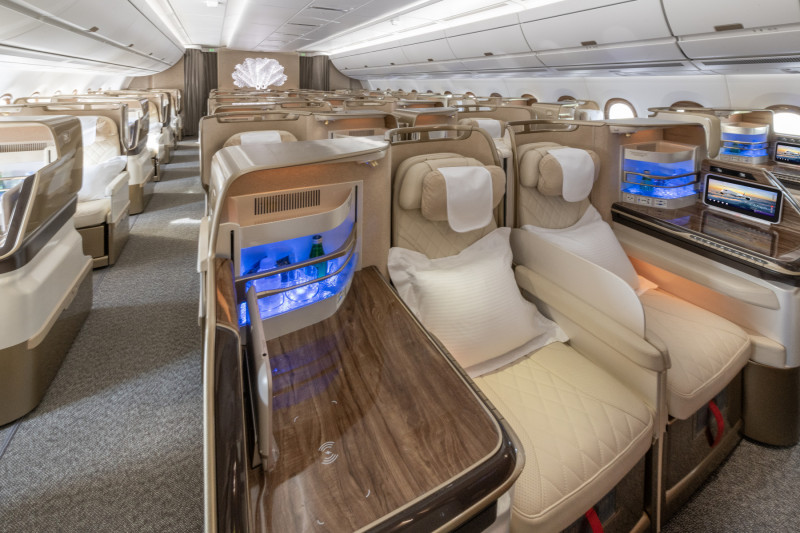 Emirates A350 Business Class