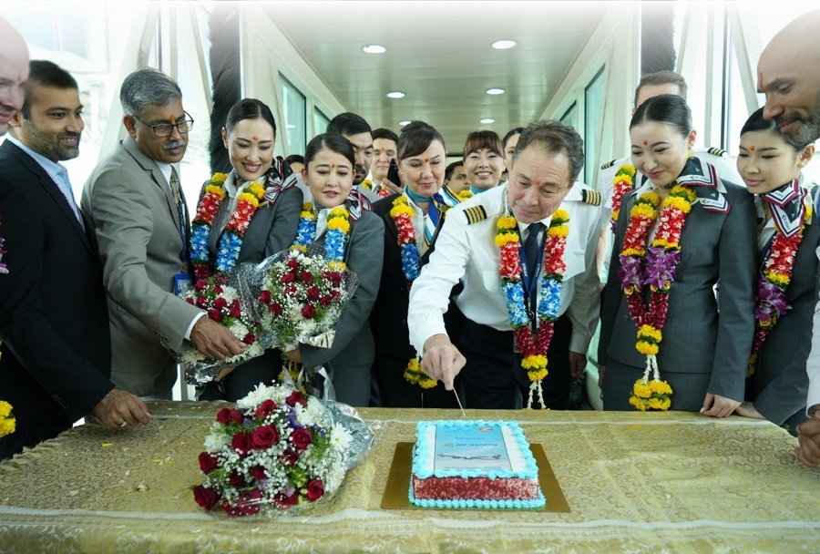 Air Astana Almaty and Mumbai flights