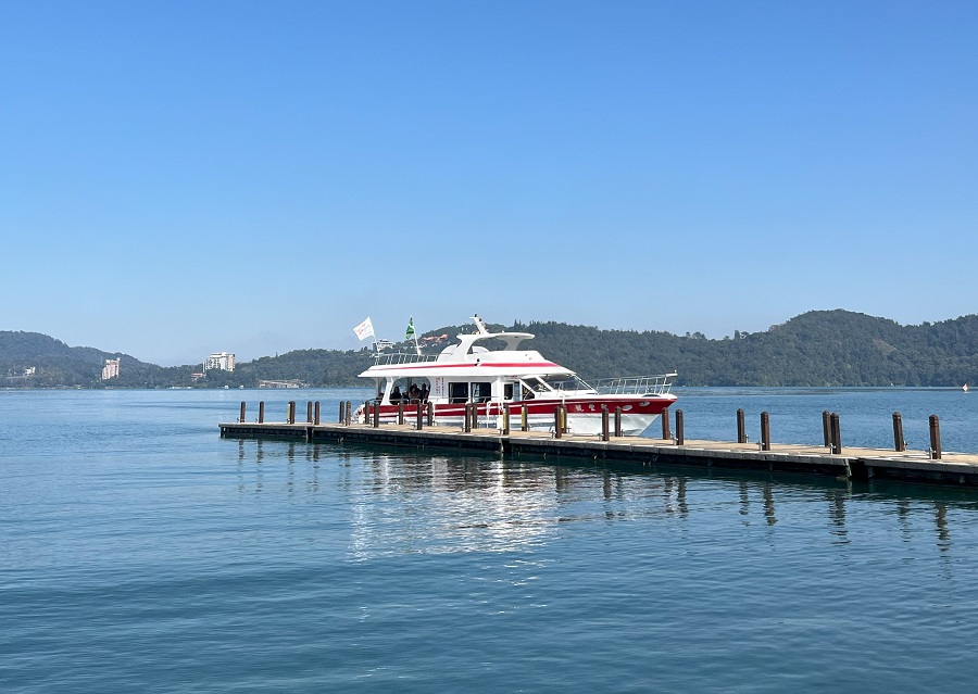 Boat excursion at the Sun Moon Lake