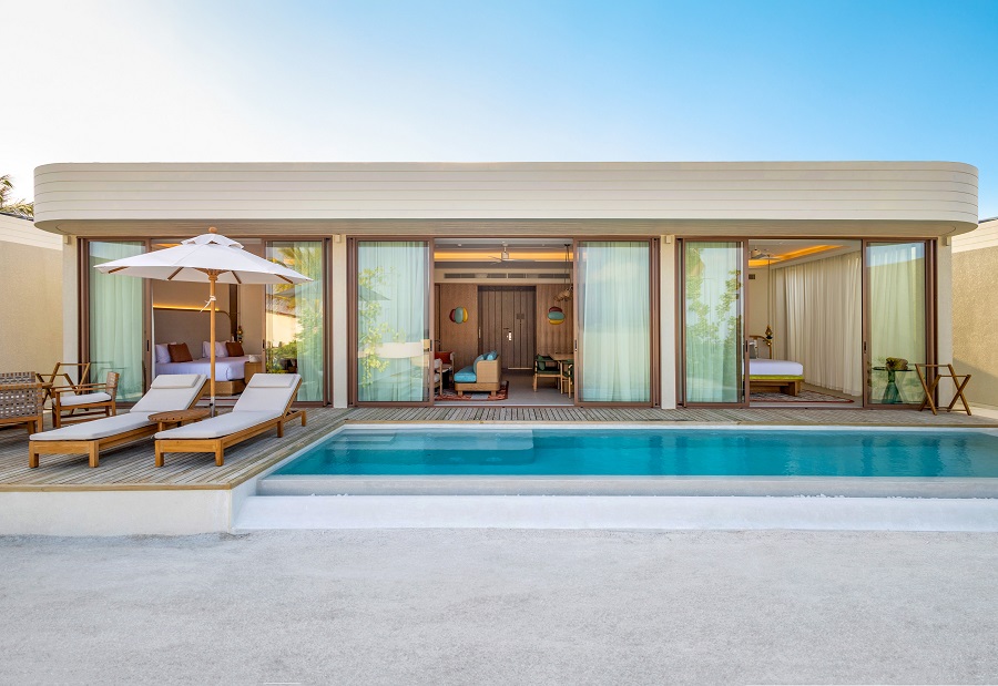 Grand Two Bedroom Beach Pool Villa