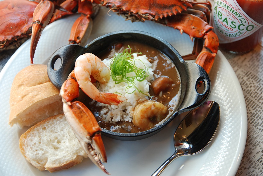 Seafood gumbo