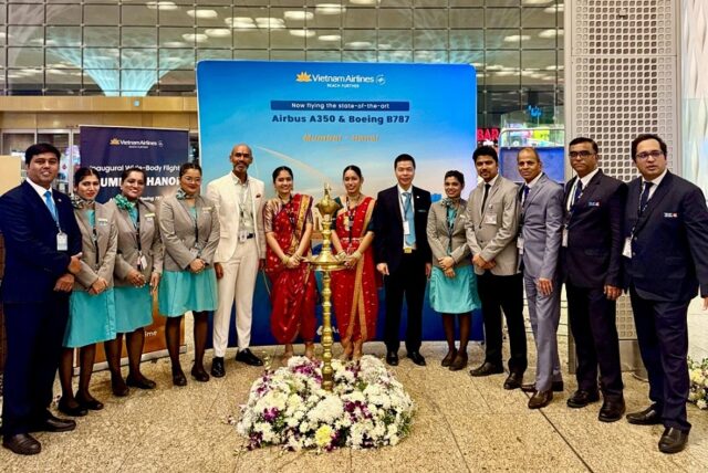 Vietnam Airlines launches wide-body operations on Mumbai–Hanoi route