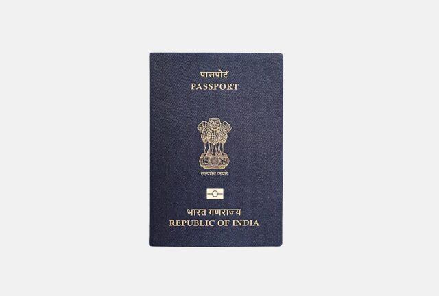 Indian e passport