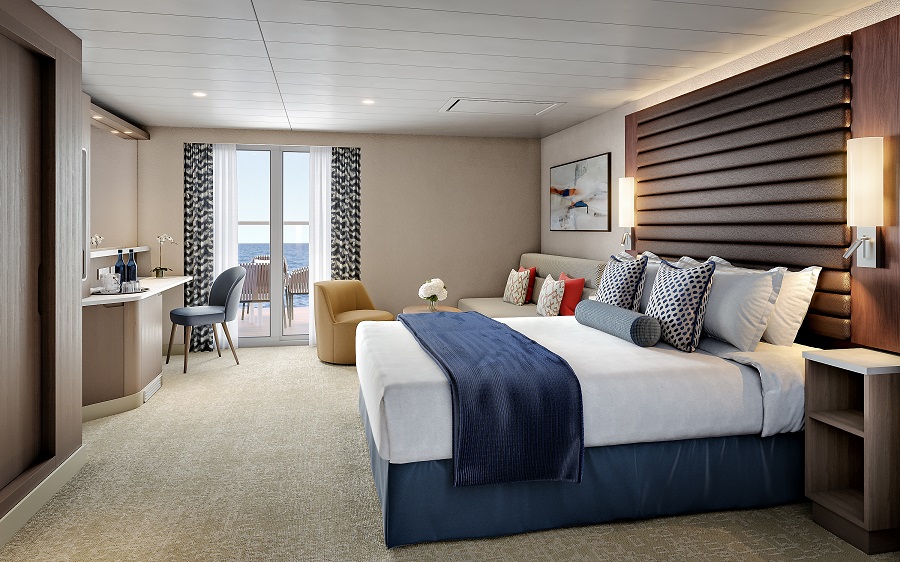 NCL Pride of America Club Balcony Suite