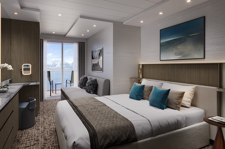 Norwegian Epic Balcony Bedroom