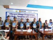 Hands- On workshop at vibrant villages Durbuk