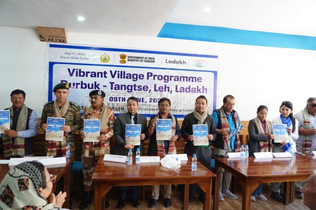 Hands- On workshop at vibrant villages Durbuk
