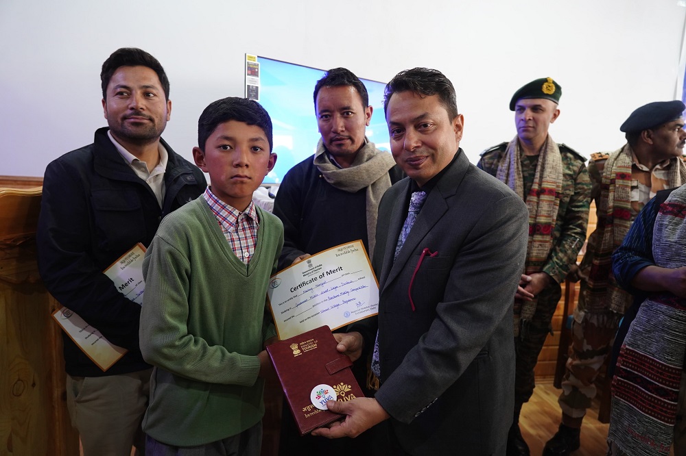 Hands- On workshop at vibrant villages Durbuk